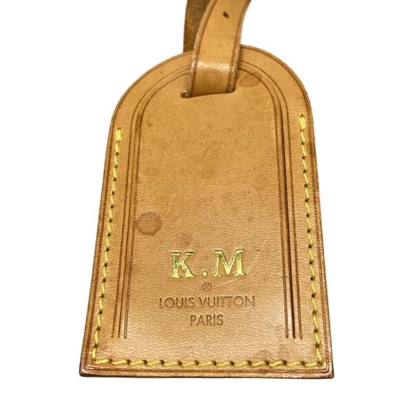 Auth LOUIS VUITTON Natural Accessory Cowhide Leather - Picture 3 of 6